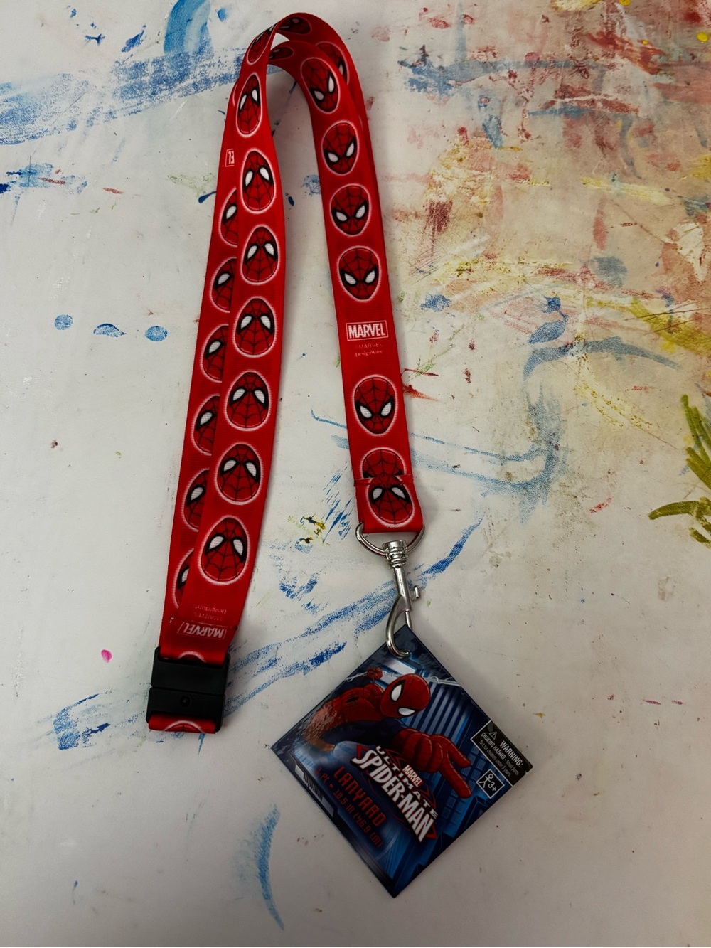Marvel Spider-Man Lanyard with Clasp
